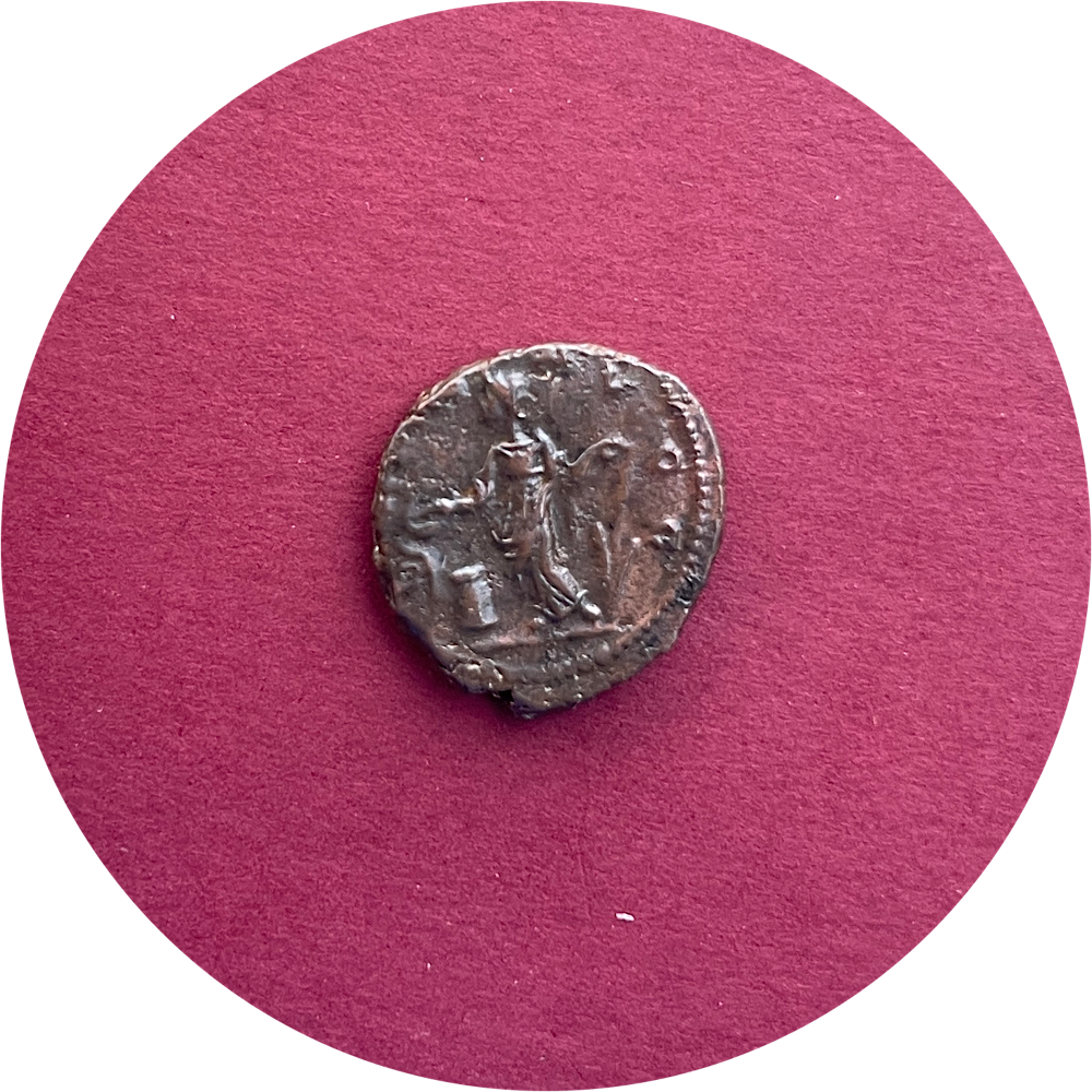 Tetricus I, Gallic Empire, Roman Billon,  Antoninianus,  273-274AD (N)