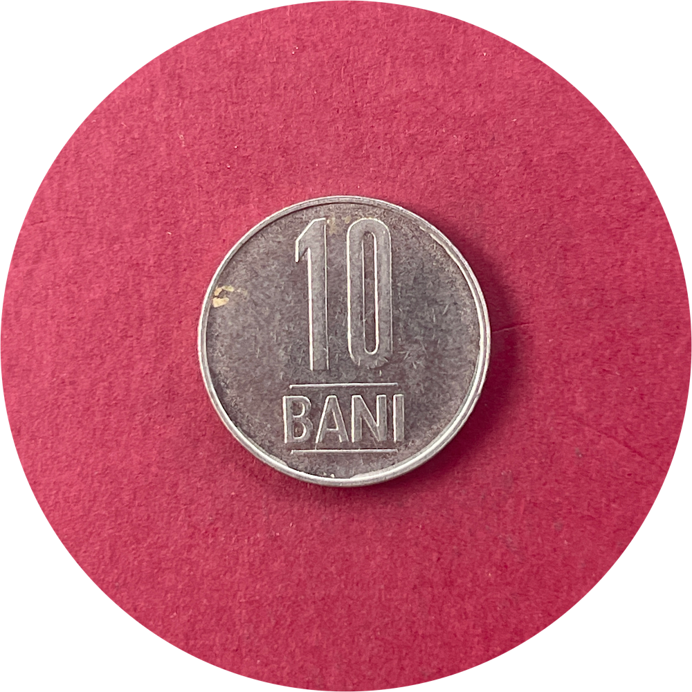 Romania,  Ten Bani,  10 Bani,  2014 (N)