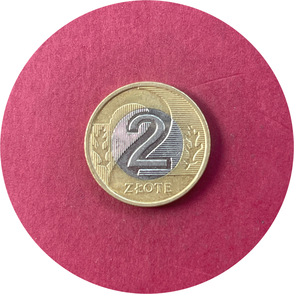 Poland,  Two Zlote,  2 Złote,  2009 (N)