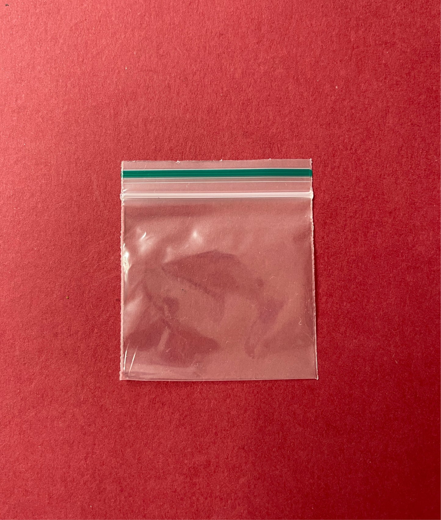 100 Resealable Bags, Plastic, 4.5cm x 4.5cm