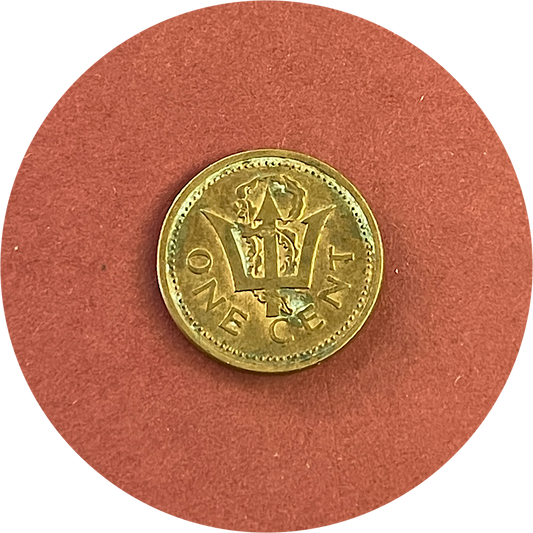Elizabeth II,  One Cent,  Barbados,  1993 (N)