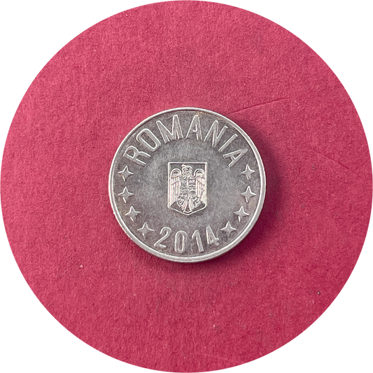 Romania,  Ten Bani,  10 Bani,  2014 (N)