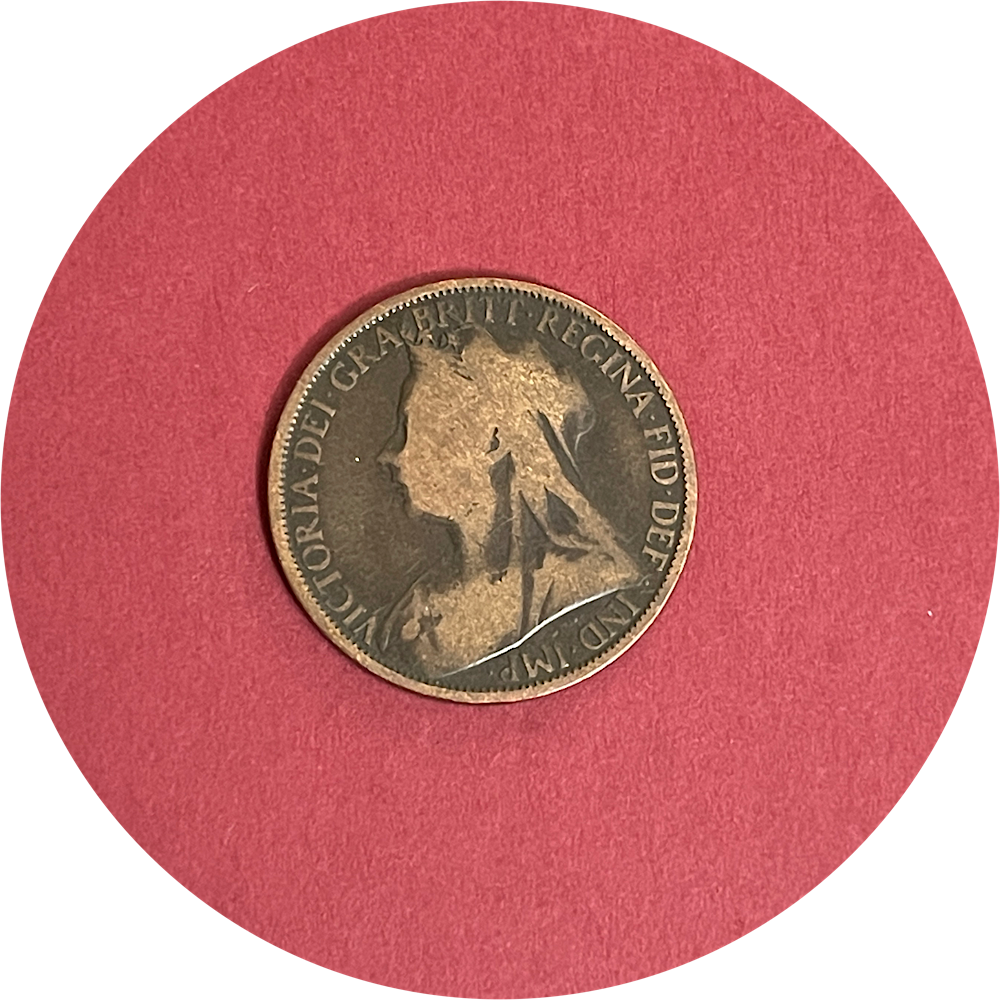 Victoria, One Penny, 1896 (B)