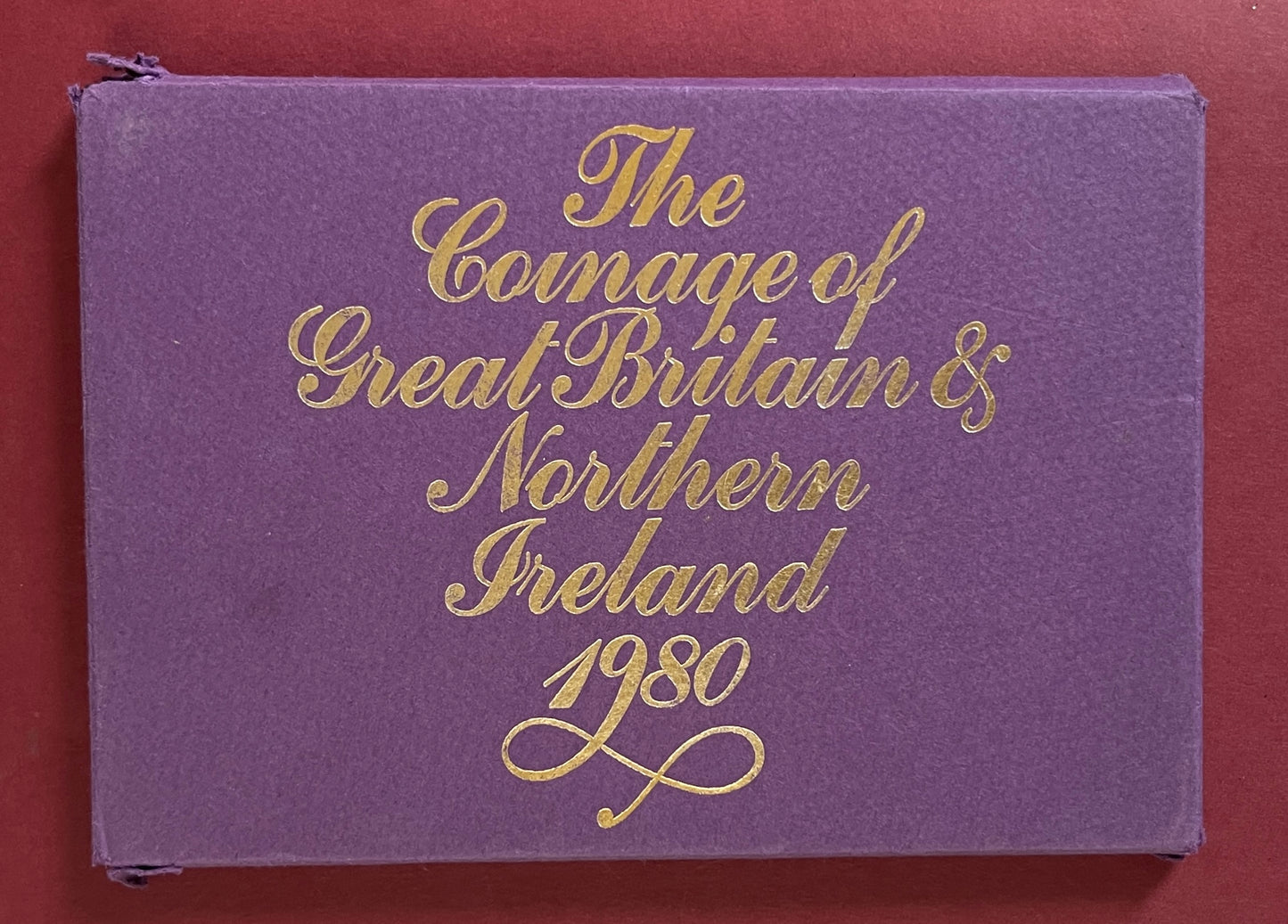 Elizabeth II,  Great Britain and Northern Ireland Coinage Set  Cased, Uncirculated,  Set of 6 Coins,  United Kingdom,  1980 (B)