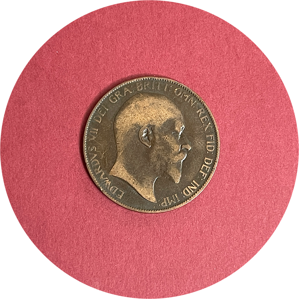 Edward VII, One Penny, 1907 (B)